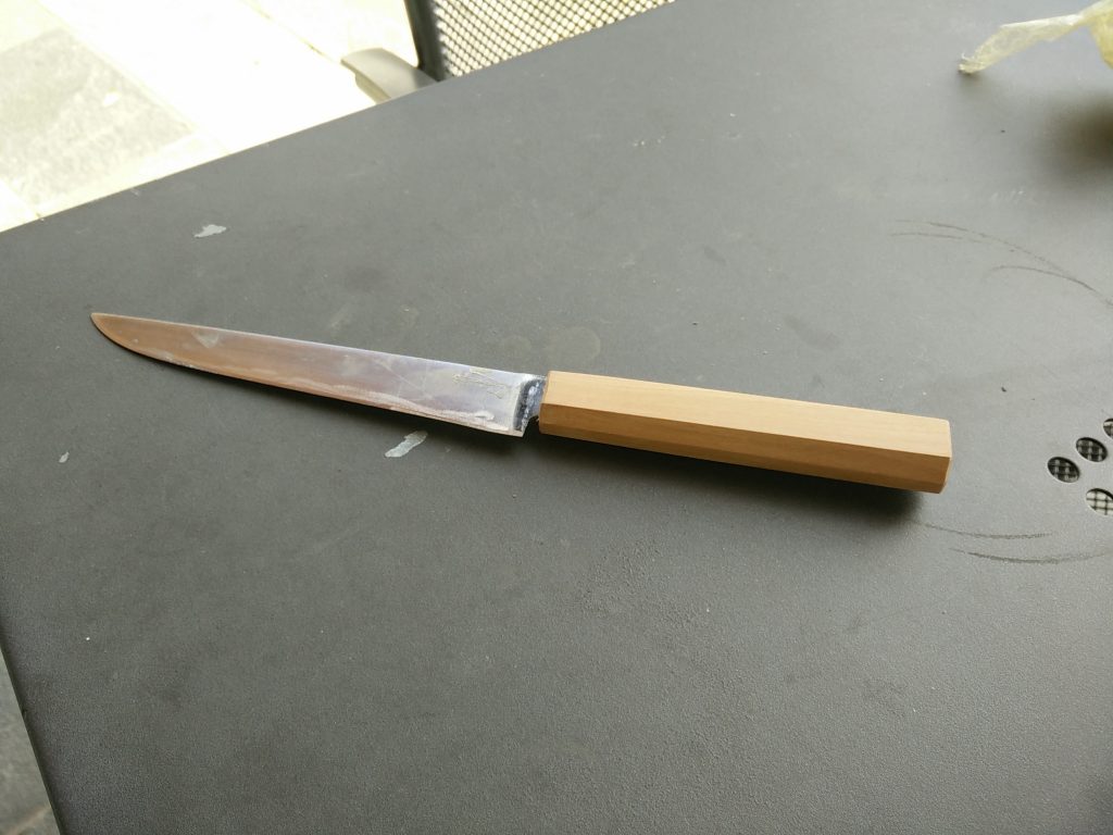 Old knife new handle
